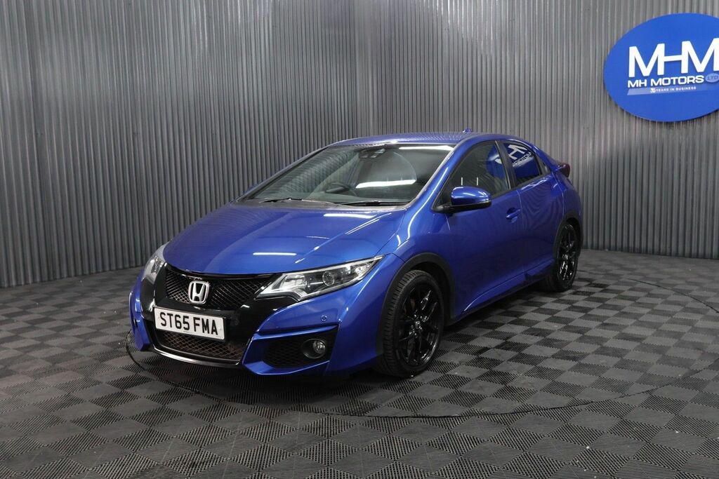 Honda Civic I-dtec Sport Hatchback Blue #3