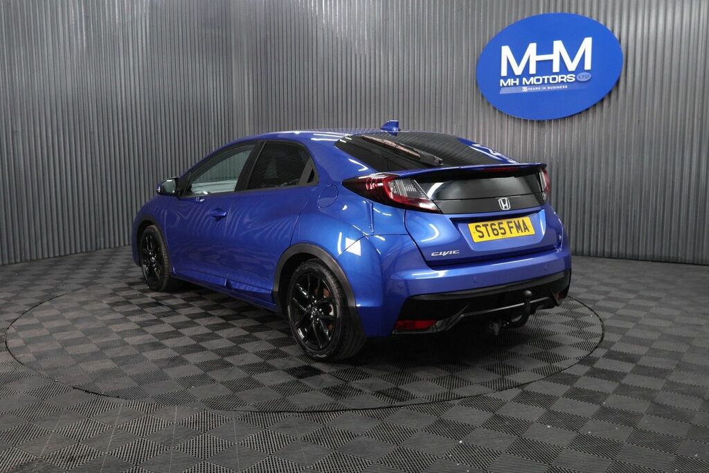 Honda Civic I-dtec Sport Hatchback Blue #5