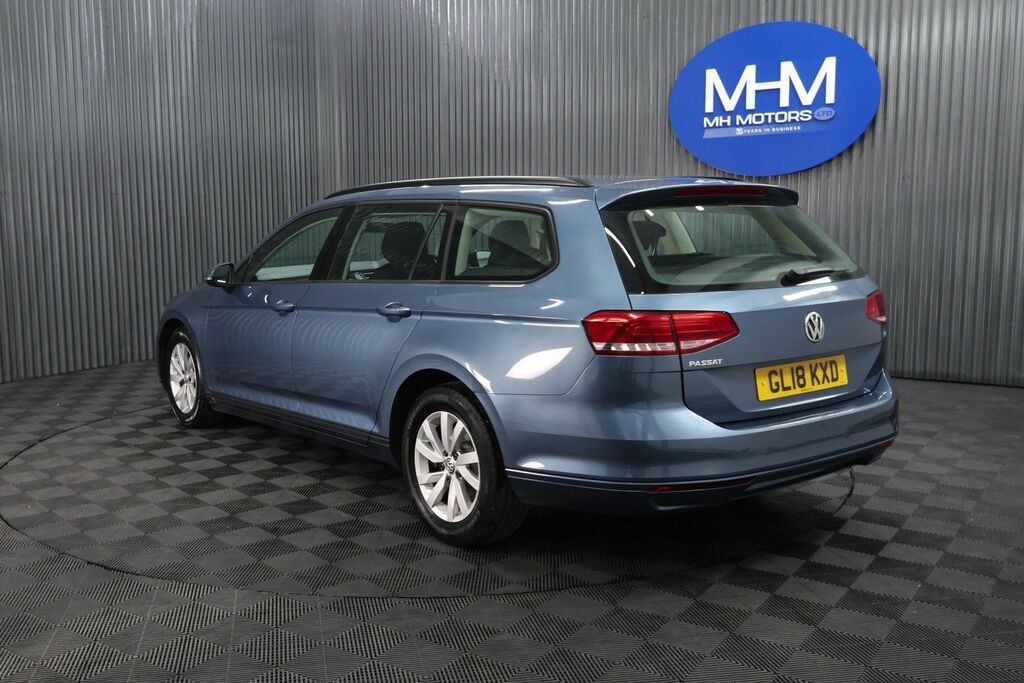 Volkswagen Passat Tdi S Estate GL18KXD Blue #6