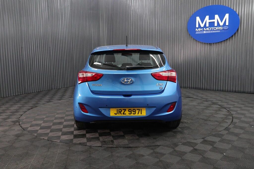 Hyundai I30 Crdi Blue Drive Se Blue #6