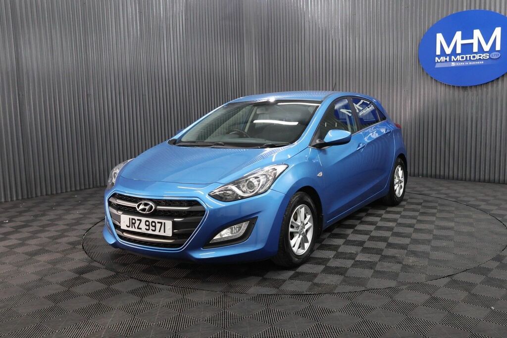 Hyundai I30 Crdi Blue Drive Se Blue #3