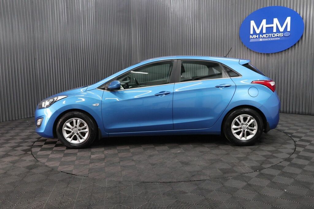 Hyundai I30 Crdi Blue Drive Se Blue #4