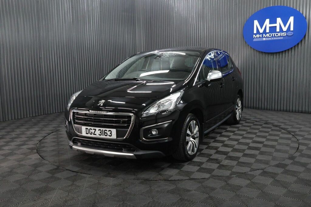 Peugeot 3008 Bluehdi Active Suv Black #3
