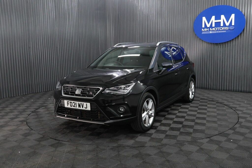 Seat Arona Tsi Fr Suv FD21WVJ Black #3