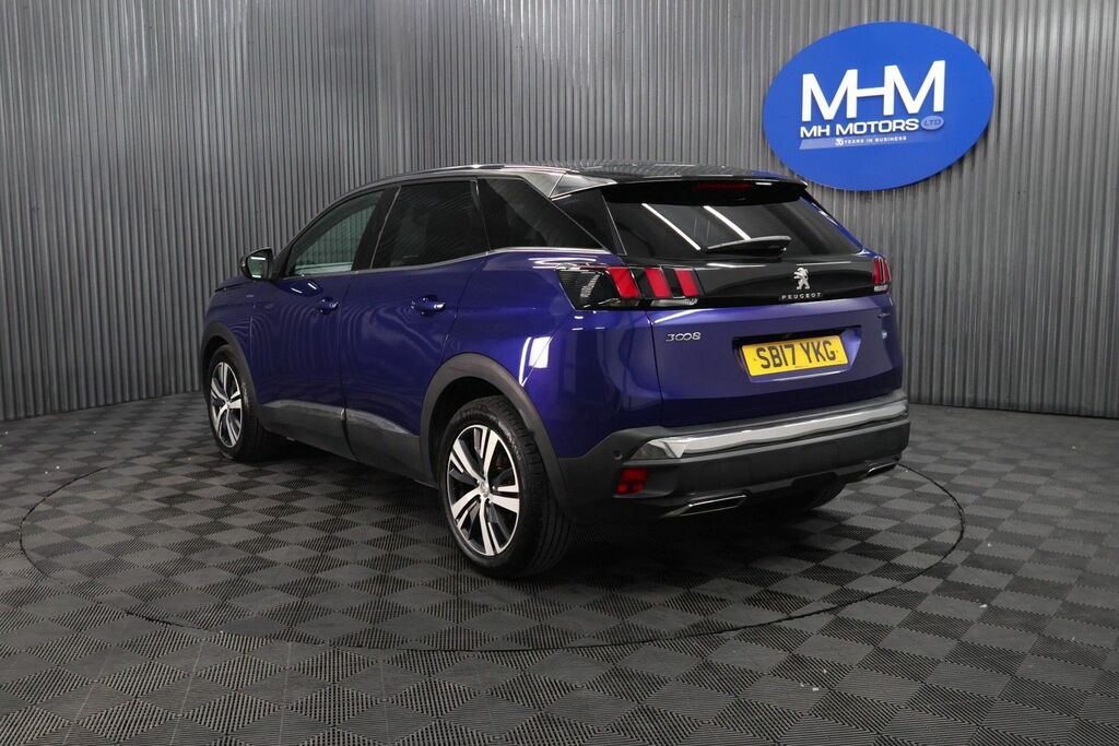 Peugeot 3008 Bluehdi Gt Line Suv Blue #5