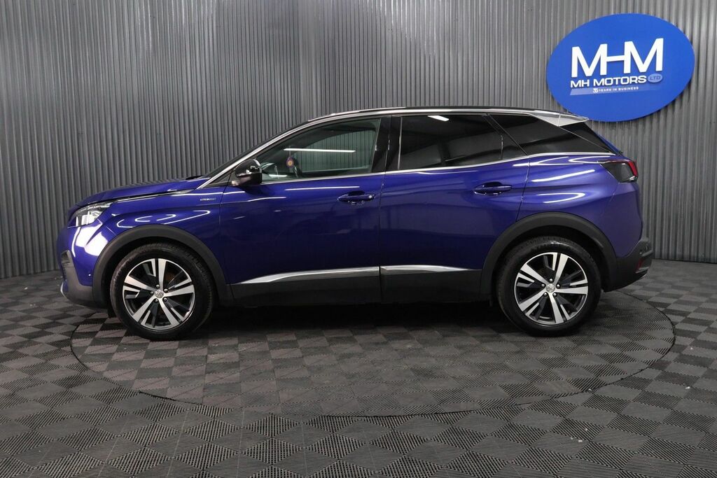 Peugeot 3008 Bluehdi Gt Line Suv Blue #4