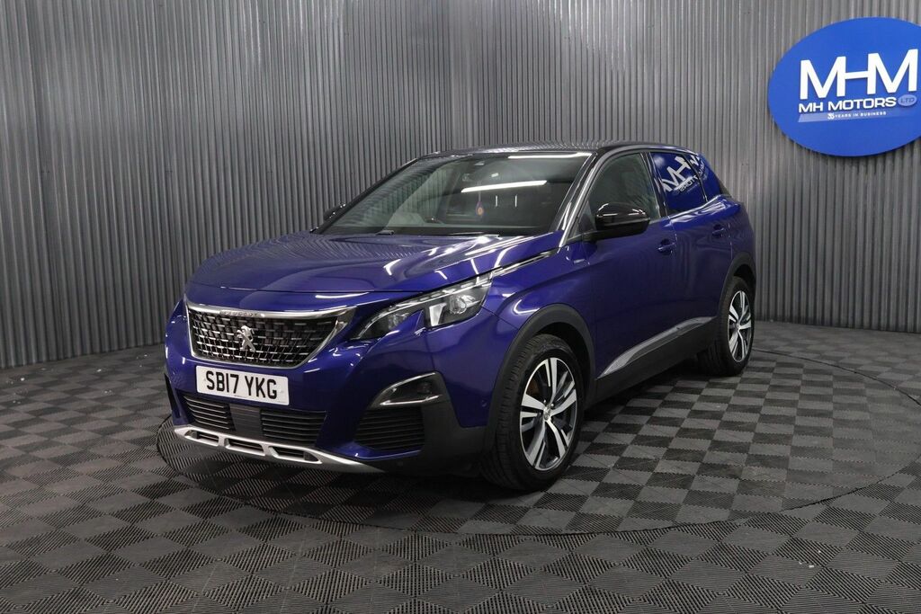Peugeot 3008 Bluehdi Gt Line Suv Blue #3