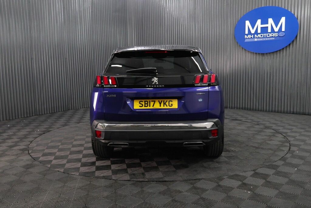 Peugeot 3008 Bluehdi Gt Line Suv Blue #6