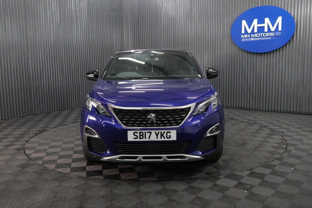 Peugeot 3008 Bluehdi Gt Line Suv Blue #2