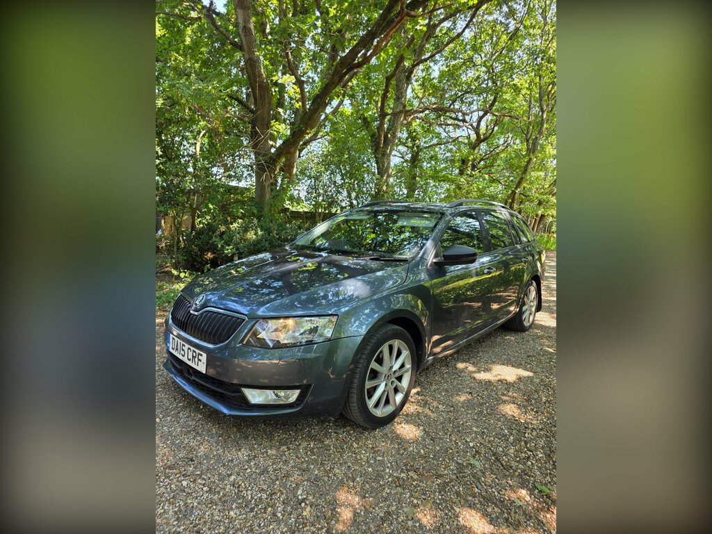 Skoda Octavia 1.6 Tdi Elegance Estate Euro 5 Grey #5