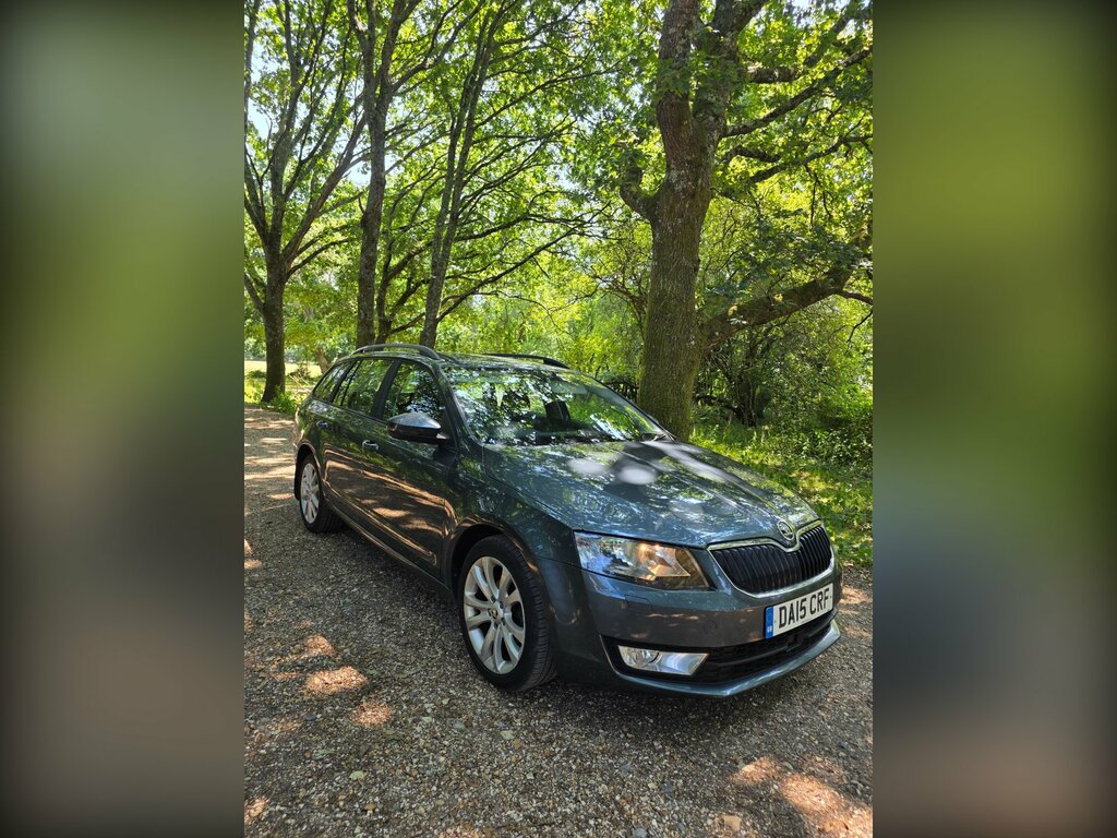 Skoda Octavia 1.6 Tdi Elegance Estate Euro 5 Grey #3