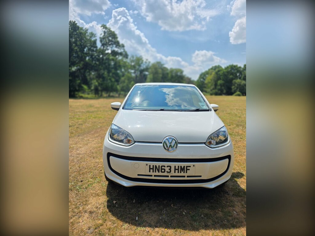 Volkswagen Up Hatchback White #2