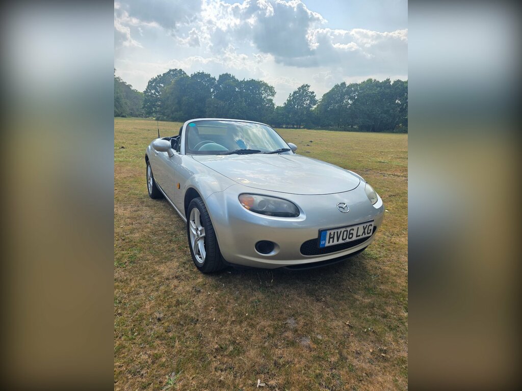 Mazda MX-5 1.8I Convertible Euro 4 126 Ps Silver
