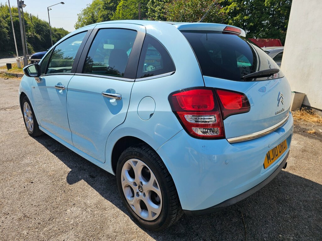 Citroen C3 1.6 Vti Exclusive Hatchback Euro 5 MJ10ORU Blue #3