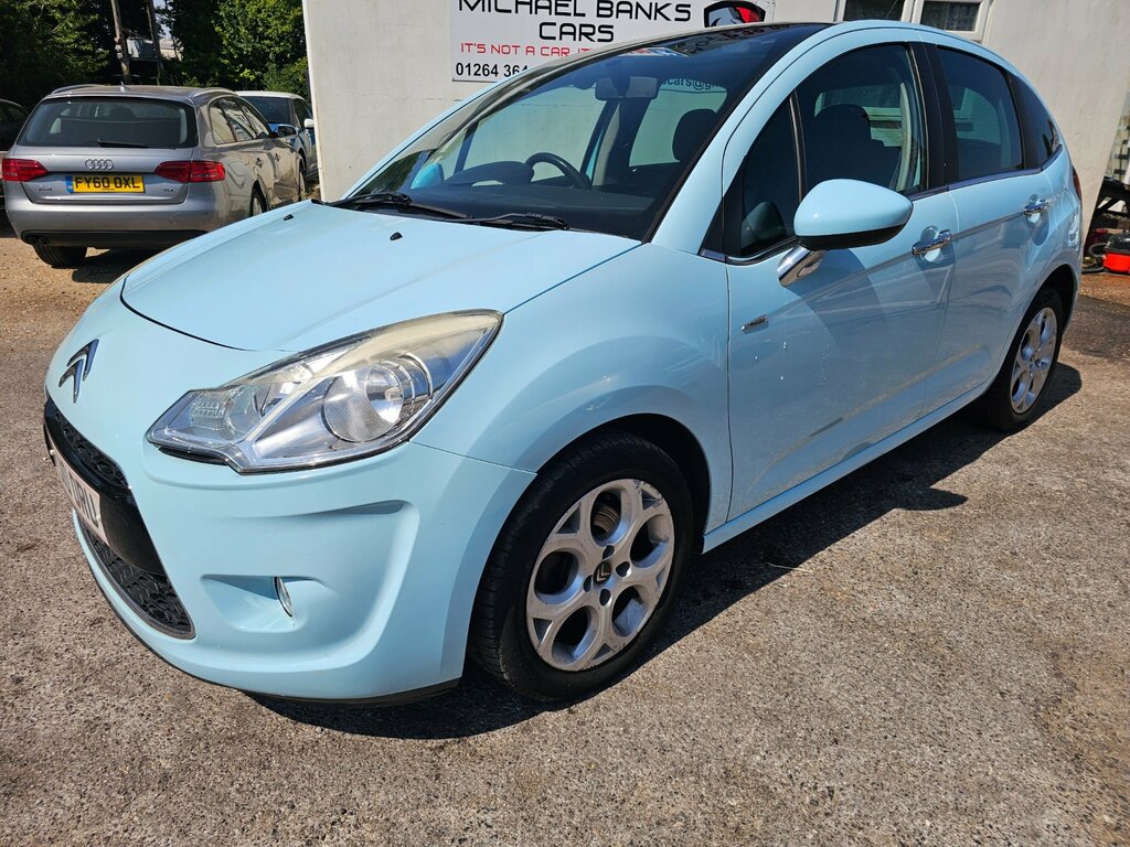 Citroen C3 1.6 Vti Exclusive Hatchback Euro 5 MJ10ORU Blue #4