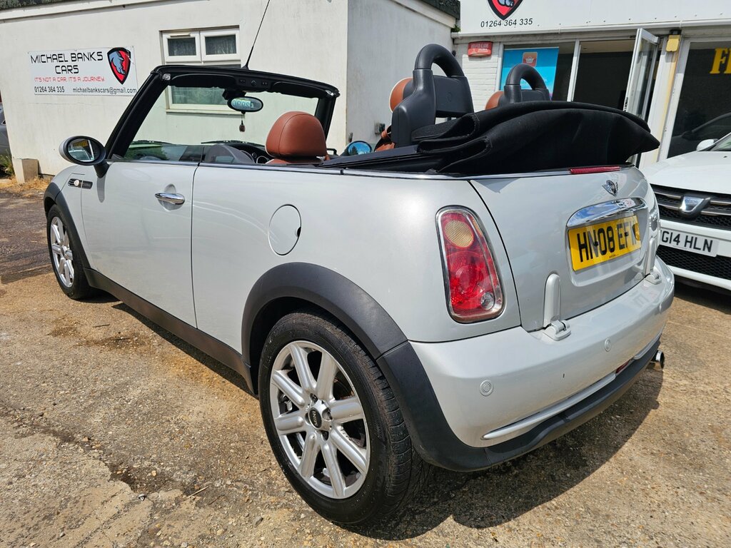 Mini Convertible 1.6 Cooper Sidewalk Convertible Silver #3