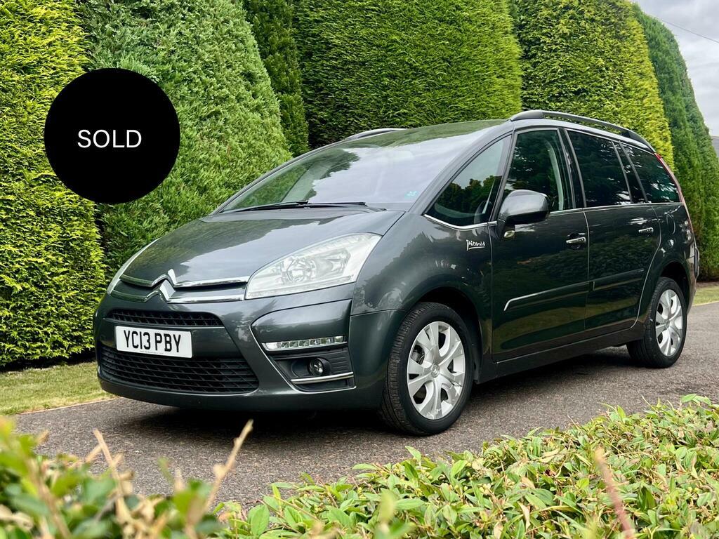 Citroen Grand C4 Picasso 1.6 Hdi Platinum Euro 5 Blue #1