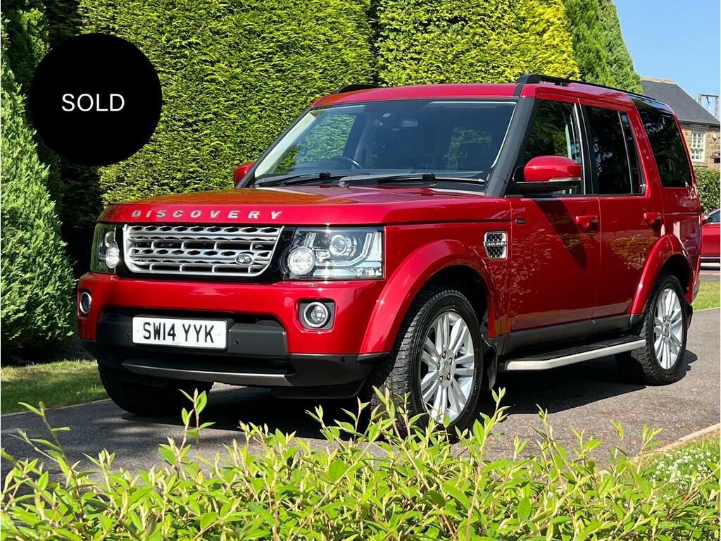 Land Rover Discovery 4 3.0 Sd V6 Hse 4Wd Euro 5 S S Red