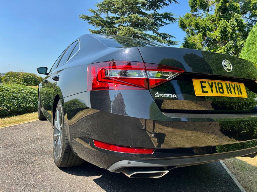 Skoda Superb 1.4 Tsi Act Sportline Hatchback Dsg Eur Grey #14