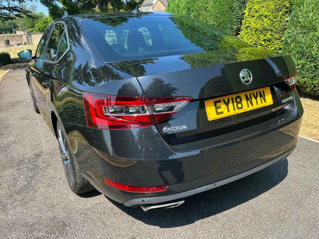 Skoda Superb 1.4 Tsi Act Sportline Hatchback Dsg Eur Grey #19