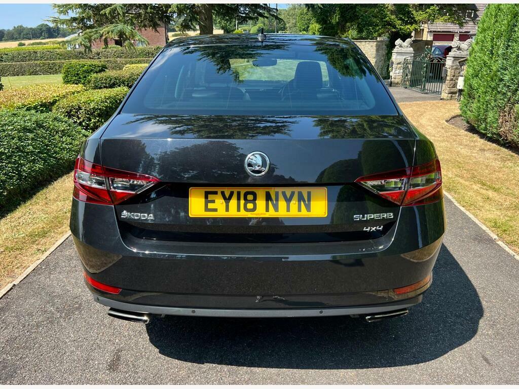Skoda Superb 1.4 Tsi Act Sportline Hatchback Dsg Eur Grey #20