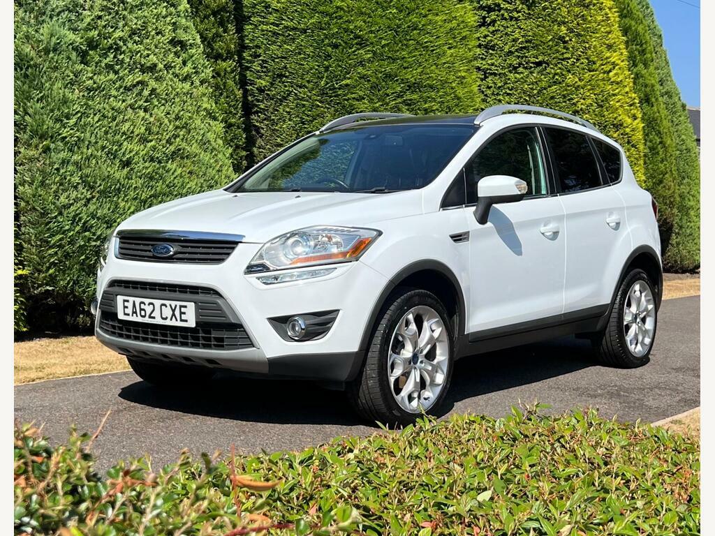 Ford Kuga 2.0 Tdci 163 Titanium X Powershift White #1