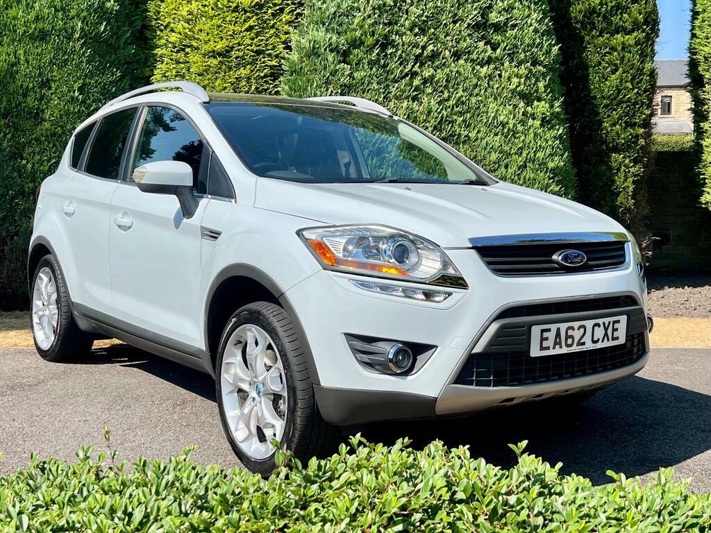 Ford Kuga 2.0 Tdci 163 Titanium X Powershift White #5
