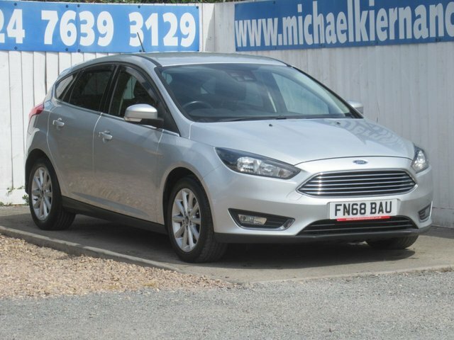 Ford Focus 1.5 Tdci Titanium Hatchback Euro Silver