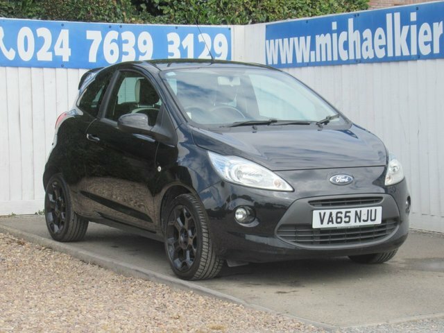 Ford KA 1.2 Zetec Black Edition Hatchback Manua Black