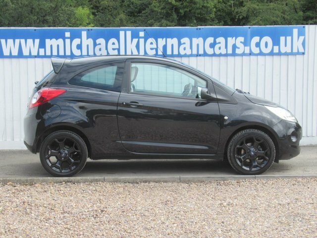 Ford KA 1.2 Zetec Black Edition Hatchback Manua Black #2