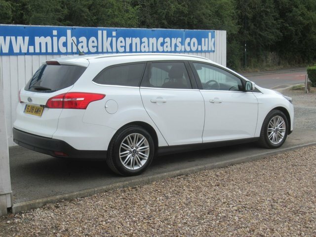 Ford Focus 1.5 Tdci Zetec Edition Estate Eu White #3