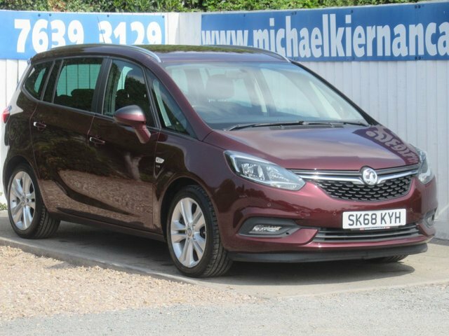 Vauxhall Zafira Tourer 1.4I Turbo Sri Nav Mpv Euro 6 1 Red