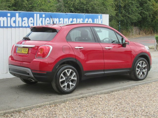 Fiat 500X 1.6 Multijetii Cross Suv Euro 6 Red #4