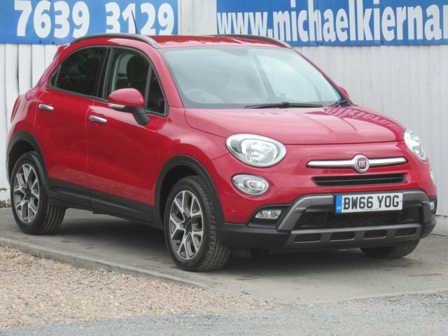 Fiat 500X 1.6 Multijetii Cross Suv Euro 6 Red