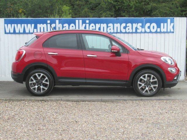 Fiat 500X 1.6 Multijetii Cross Suv Euro 6 Red #3