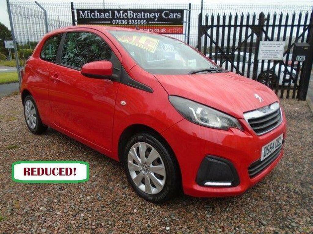 Peugeot 108 1.0 Vti Active Euro 5 Red