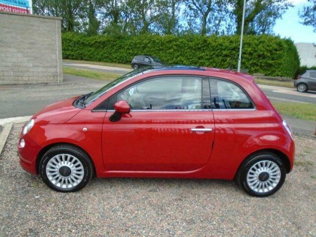 Fiat 500 1.2 Lounge Euro 4 Red #4