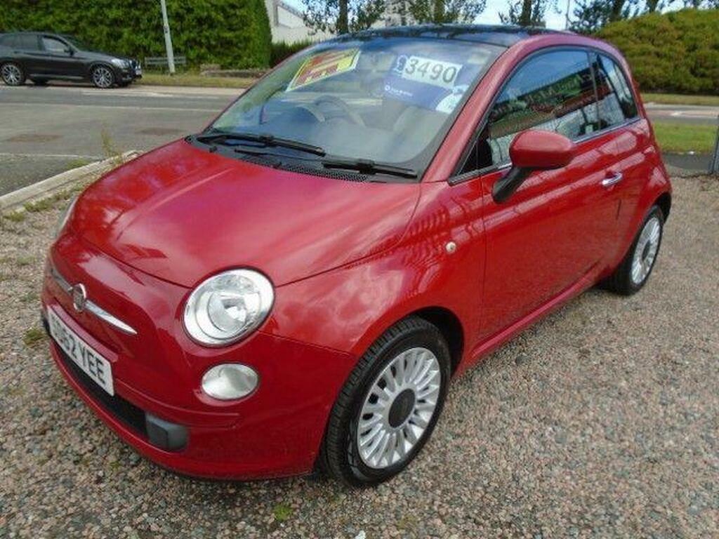 Fiat 500 1.2 Lounge Euro 4 Red #3