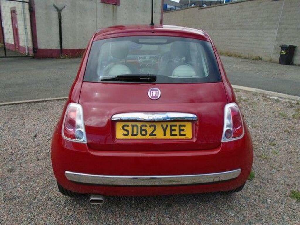 Fiat 500 1.2 Lounge Euro 4 Red #5