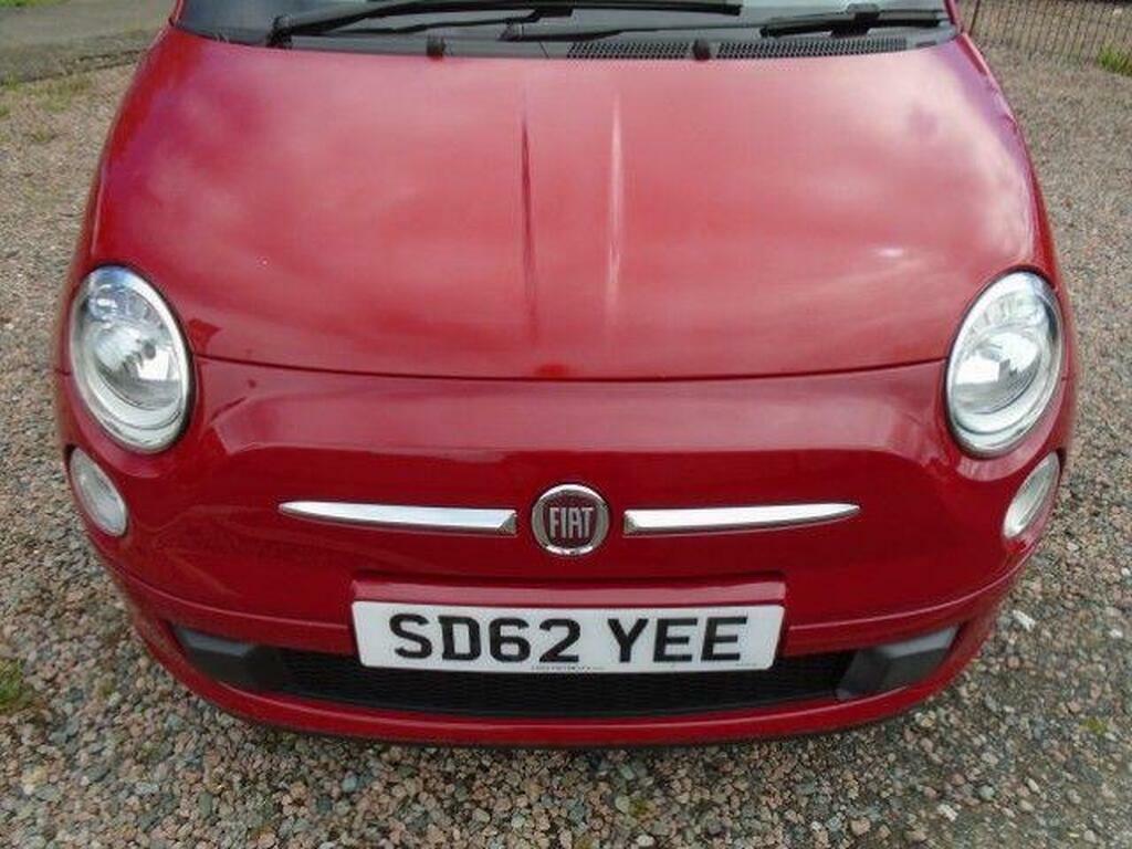 Fiat 500 1.2 Lounge Euro 4 Red #2