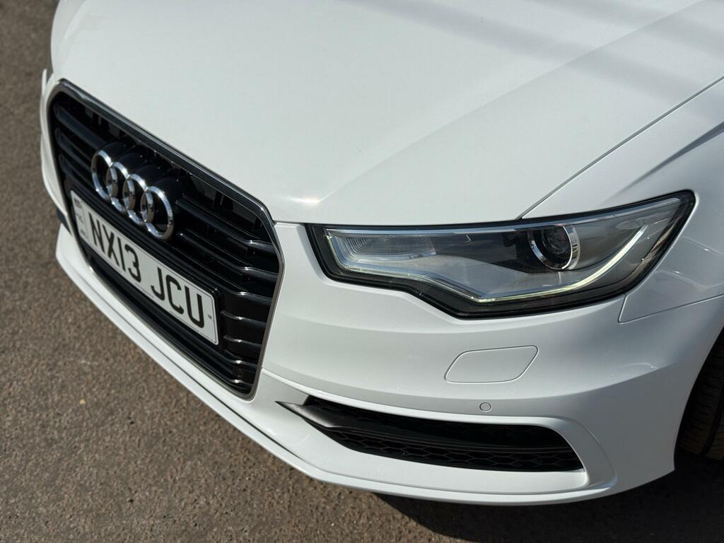Audi A6 Avant 2.0 Tdi S Line Multitronic Euro 5 Ss White #2