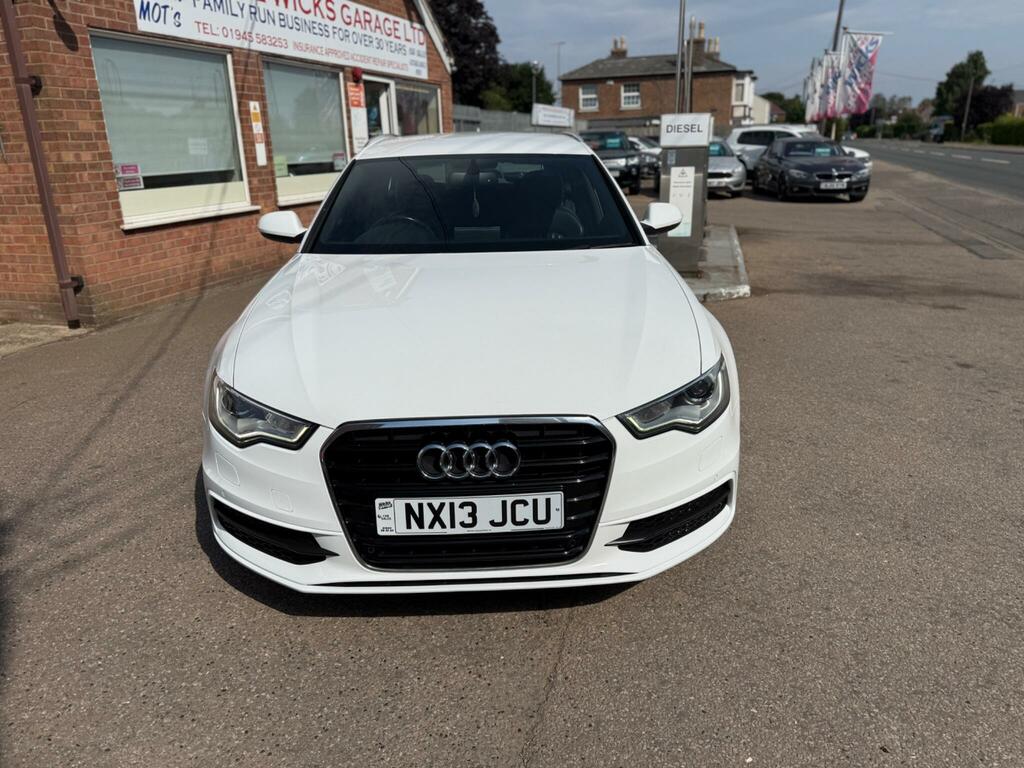 Audi A6 Avant 2.0 Tdi S Line Multitronic Euro 5 Ss White #5