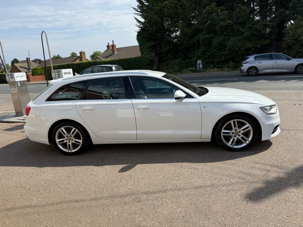 Audi A6 Avant 2.0 Tdi S Line Multitronic Euro 5 Ss White #6