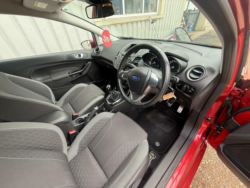 Ford Fiesta 1.0T Ecoboost Zetec S Euro 6 Ss NA16CBY Red #2