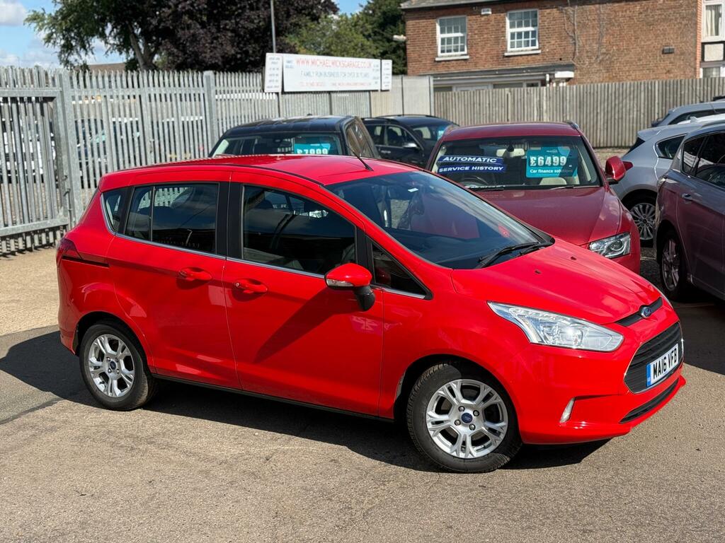 Ford B-Max 1.0T Ecoboost Zetec Euro 5 Red