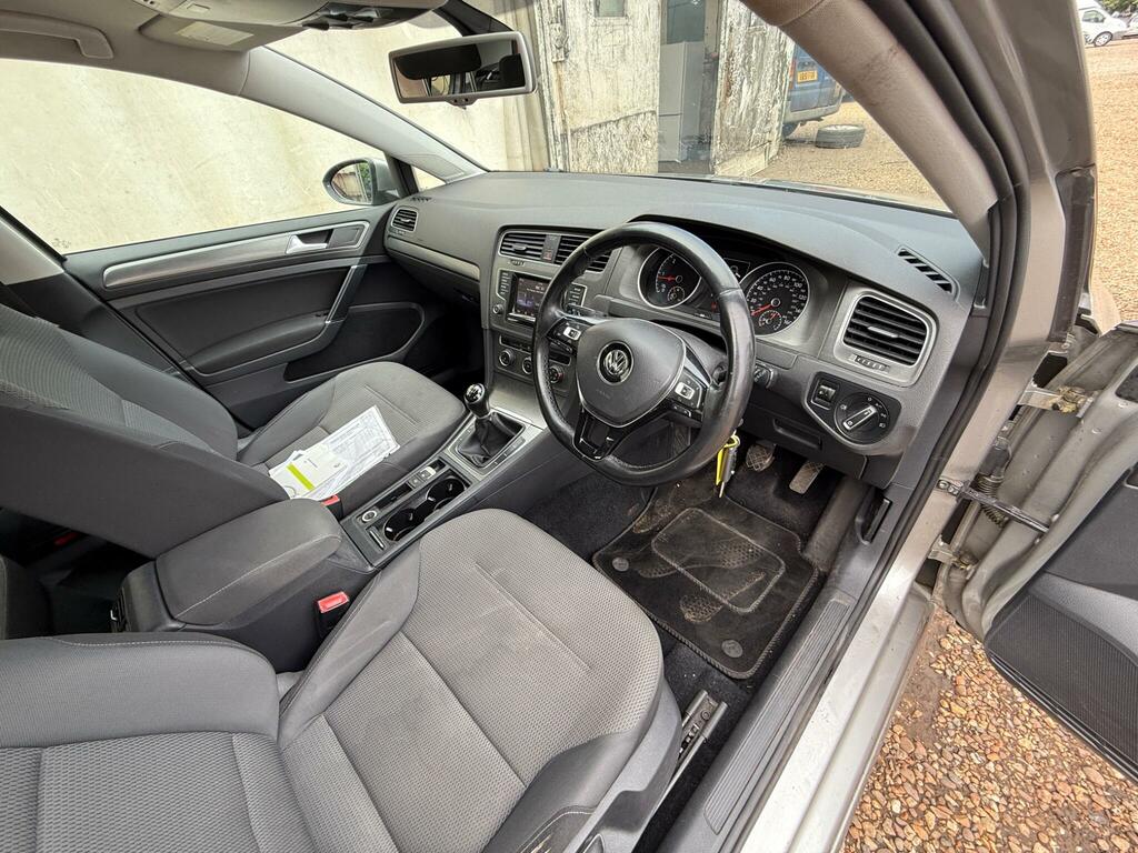 Volkswagen Golf 1.6 Tdi Bluemotion Tech Se Euro 5 Ss Silver #2