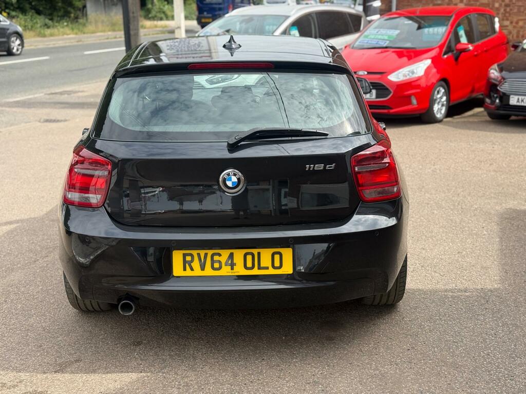 BMW 1 Series Hatchback 1.6 116I M Sport Euro 6 Ss 2014 Black #12