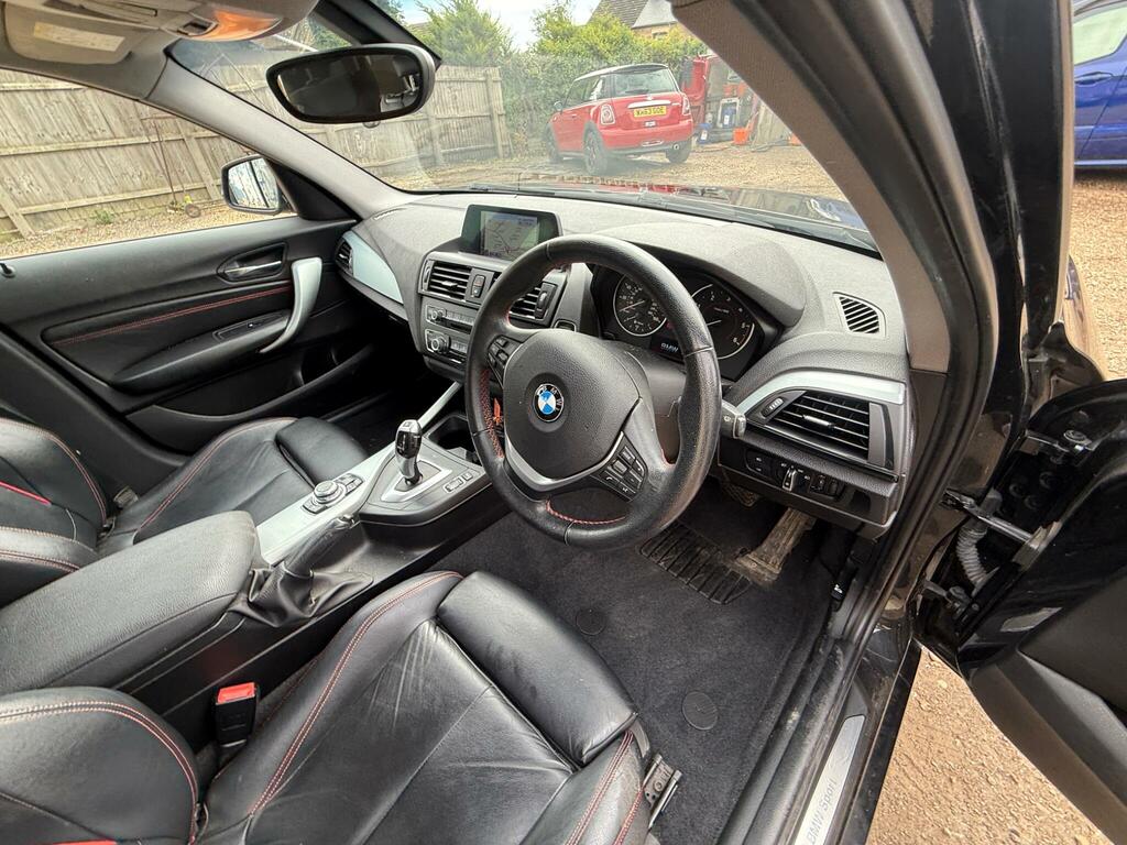 BMW 1 Series Hatchback 1.6 116I M Sport Euro 6 Ss 2014 Black #2