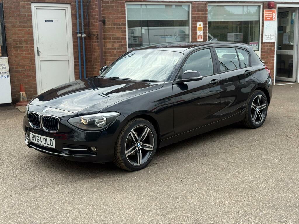 BMW 1 Series Hatchback 1.6 116I M Sport Euro 6 Ss 2014 Black #7
