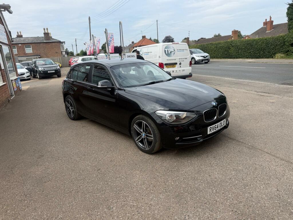 BMW 1 Series Hatchback 1.6 116I M Sport Euro 6 Ss 2014 Black #9